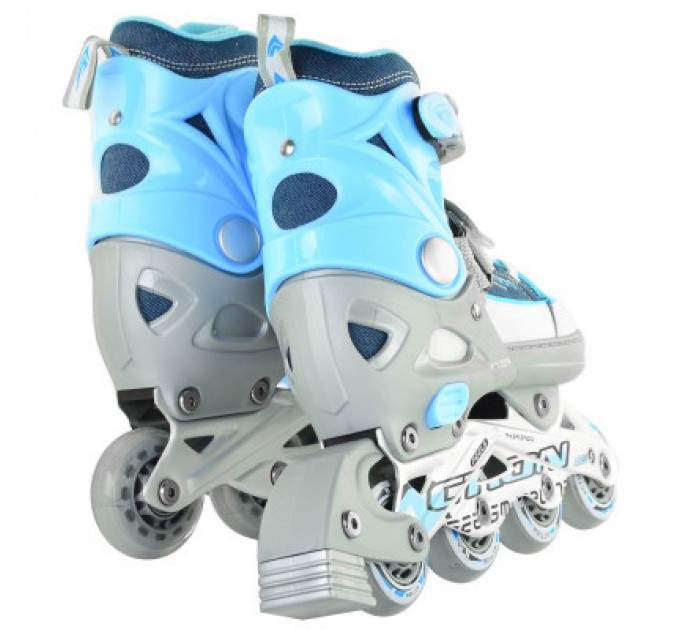 Роликові ковзани Action Kire Блакитні 33-36 (PW-126B-13-2BLUE/33-36)