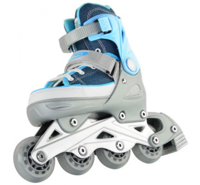 Роликові ковзани Action Kire Блакитні 33-36 (PW-126B-13-2BLUE/33-36)