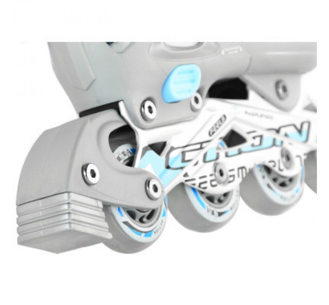 Роликові ковзани Action Kire Блакитні 33-36 (PW-126B-13-2BLUE/33-36)
