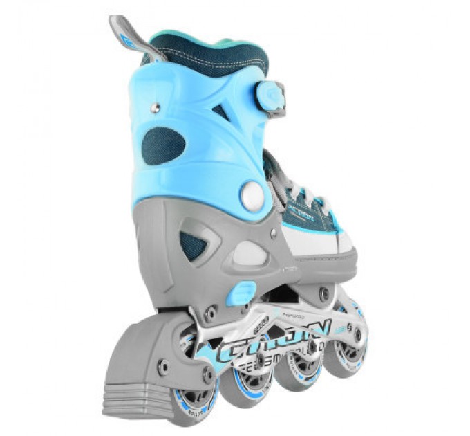 Роликові ковзани Action Kire Блакитні 37-40 (PW-126B-13-2BLUE/37-40)