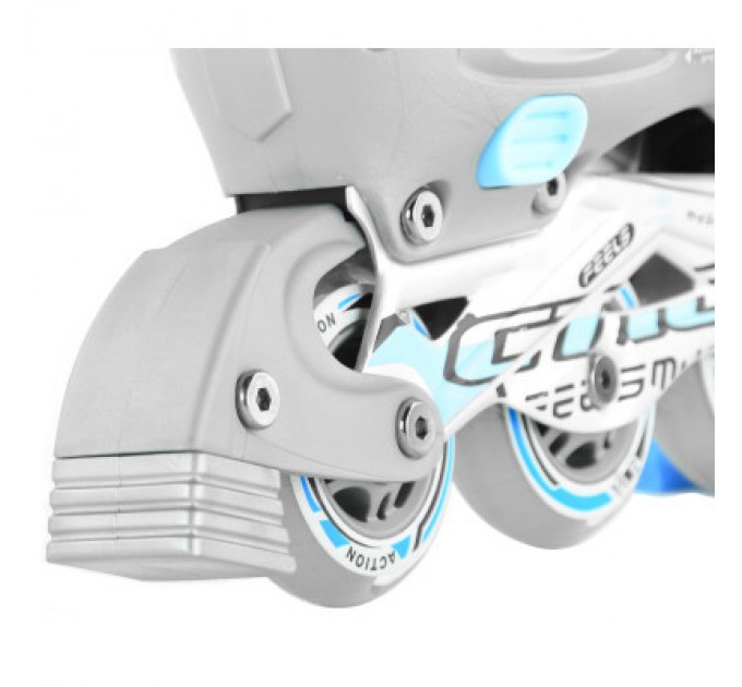 Роликові ковзани Action Kire Блакитні 37-40 (PW-126B-13-2BLUE/37-40)