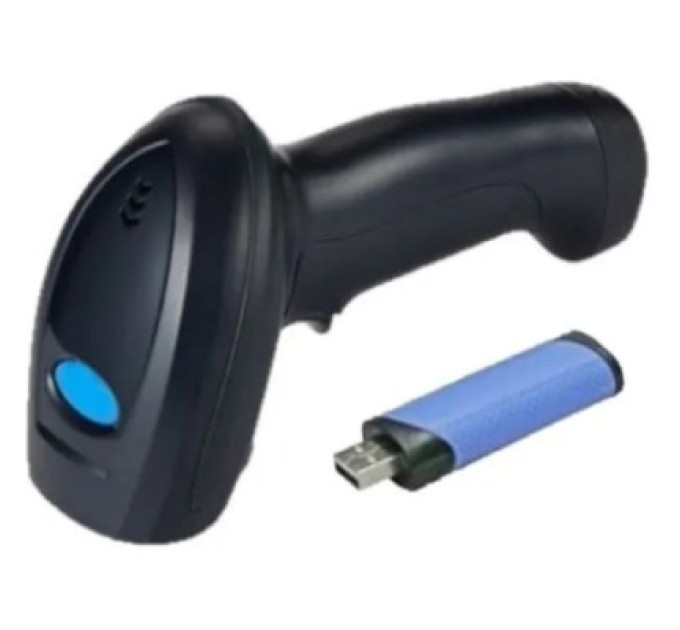 Supoin Сканер штрих-коду Supoin I2-RU 2D,wireless, USB doungle, black (I2-RU)
