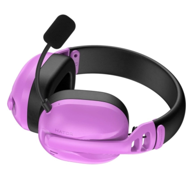 Hator Навушники Hator Hyperpunk 3 Wireless Hi-Res SyncHUB connection Cyber Violet (ESH19)