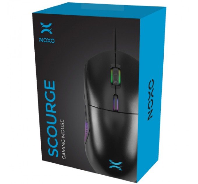 Noxo Мишка Noxo Scourge Gaming mouse USB Black (4770070881965)