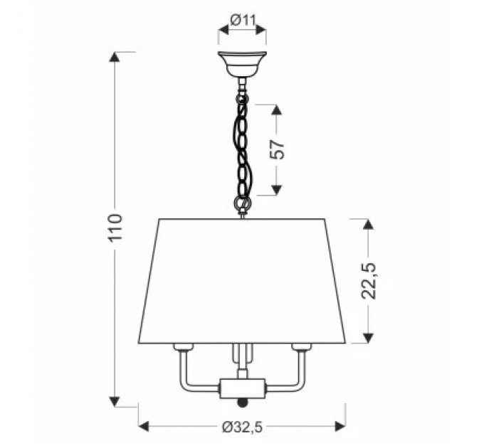 Люстра Candellux Pasteri (31-01351)