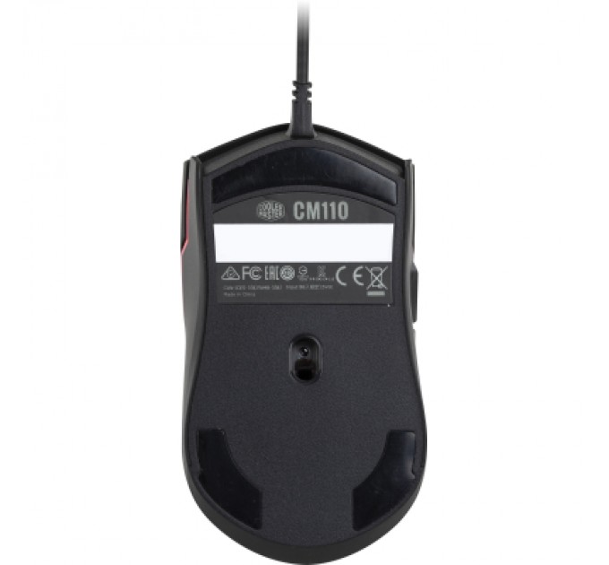 CoolerMaster Мишка CoolerMaster CM110 USB Black (CM-110-KKWO1)