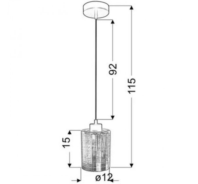 Люстра Candellux NOCTURNO (31-57686)