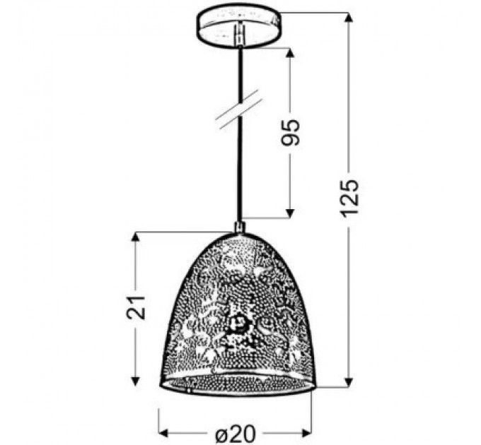 Люстра Candellux BENE (31-70340)