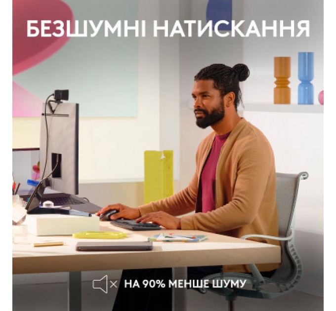 Logitech Мишка Logitech MX Master 3S For Mac Performance Wireless Pale Grey (910-006572)