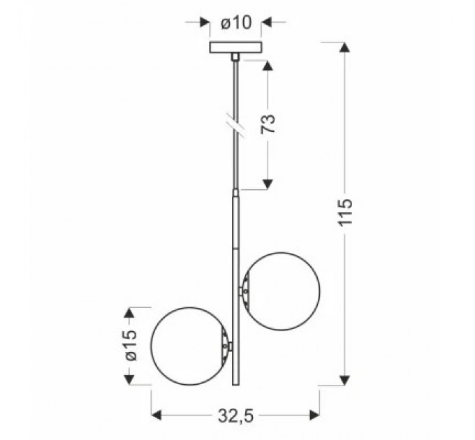Люстра Candellux Duo (32-01269)
