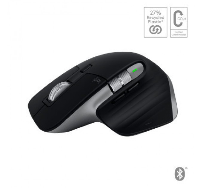 Logitech Мишка Logitech MX Master 3S For Mac Performance Wireless Space Grey (910-006571)