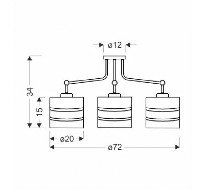 Люстра Candellux Andy (33-00514)