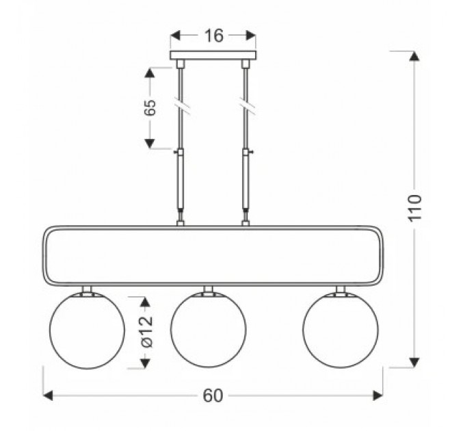 Люстра Candellux Jove (33-01573)
