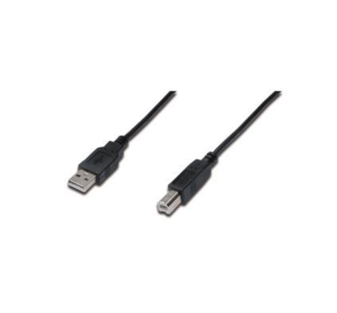 Assmann Кабель для принтера USB 2.0 AM/BM 3.0m Assmann (AK-300102-030-S)