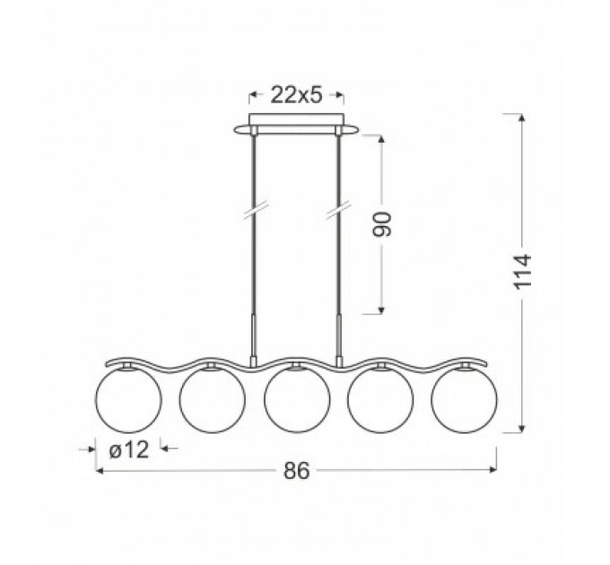 Люстра Candellux Ramon (35-01429)
