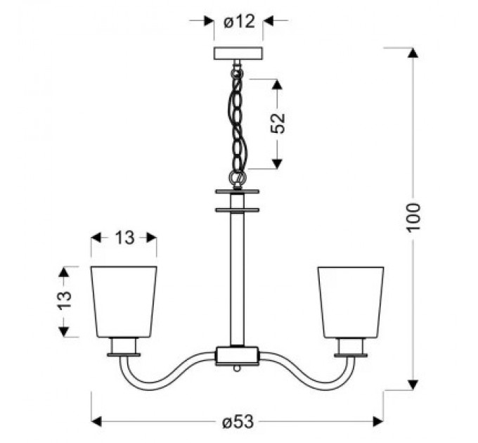 Люстра Candellux SCHUBERT (35-74249)