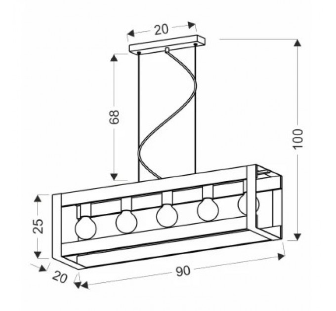 Люстра Candellux Varna (35-79282)