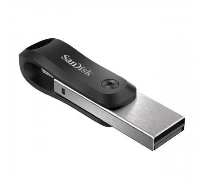 SanDisk USB флеш накопичувач SanDisk 128GB iXpand Go USB 3.0/Lightning (SDIX60N-128G-GN6NE)