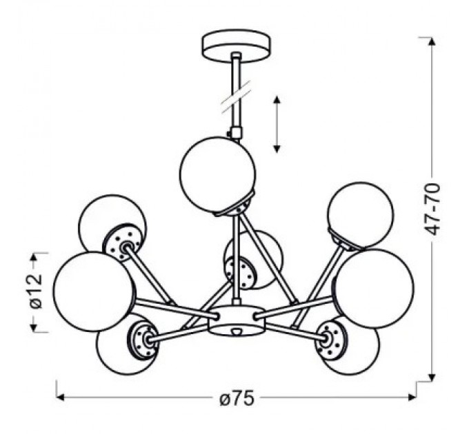 Люстра Candellux BEST (38-67289)