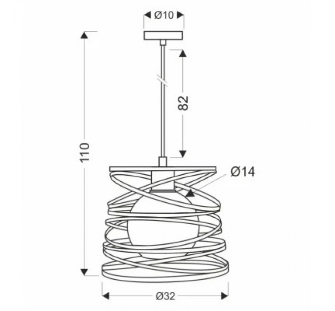 Люстра Candellux AKITA (50101041)