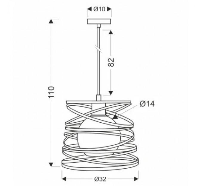 Люстра Candellux AKITA (50101042)