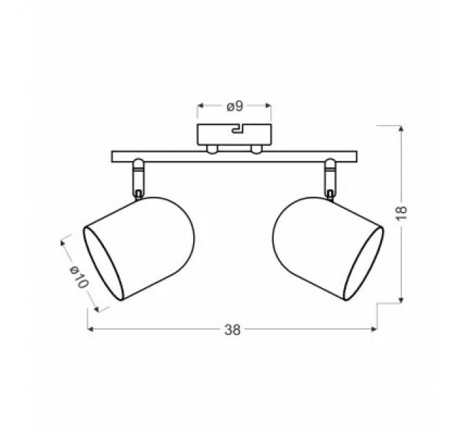 Спот Candellux AZURO (92-63212)