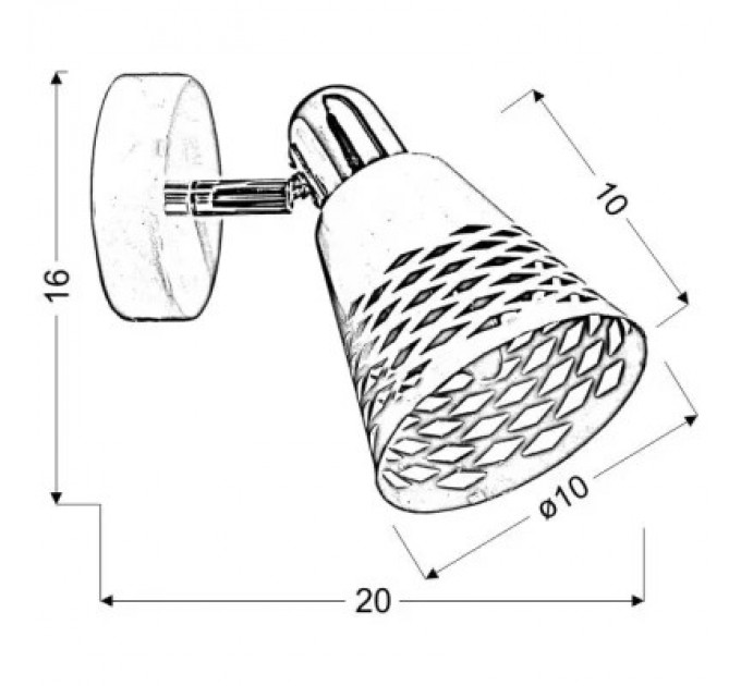 Бра Candellux DISCOVERY (91-62154)