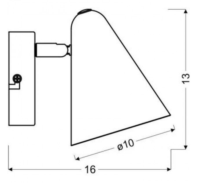 Бра Candellux AMOR (91-68781)