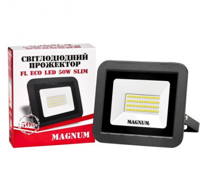 Прожектор MAGNUM FL ECO LED 50Вт slim 6500К IP65 (90011661)