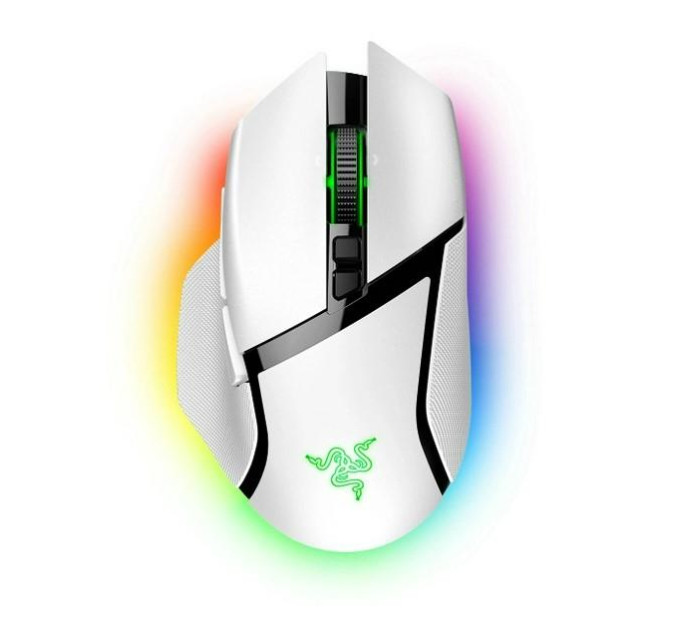 Razer Мишка Razer Basilisk V3 Pro Wireless/Bluetooth White (RZ01-04620200-R3G1)