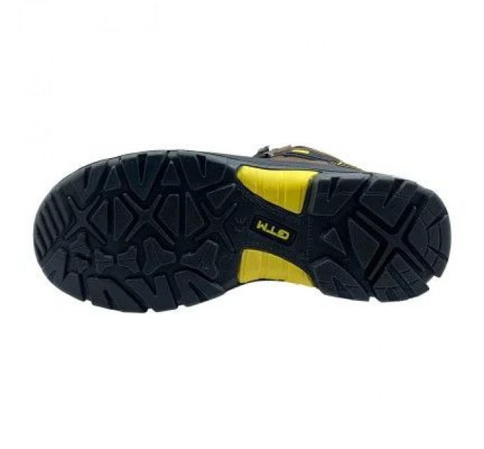 Чоботи робочі GTM р.46 композ.носок, шкіра коричневого кольору S1P SRC (SM-075-46)