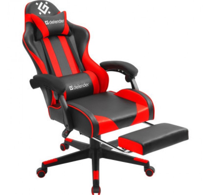 Крісло ігрове Defender Rock Black/Red (64346)