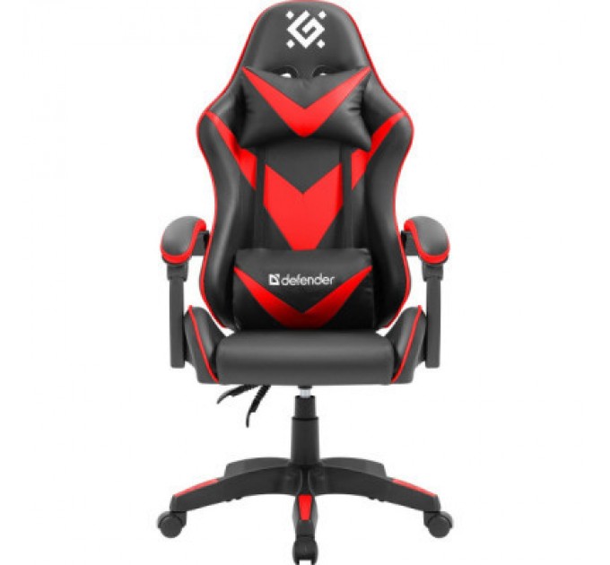 Крісло ігрове Defender Rock Black/Red (64346)