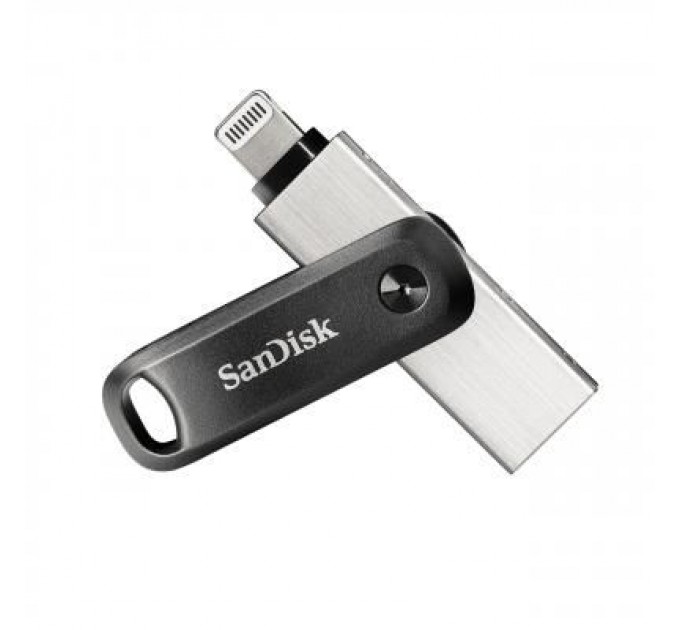 SanDisk USB флеш накопичувач SanDisk 256GB iXpand Go USB 3.0/Lightning (SDIX60N-256G-GN6NE)