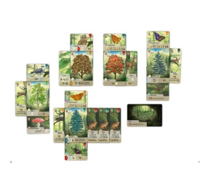 Настільна гра Lord of Boards Лісова метушня (Forest Shuffle) (LOB2329UA)