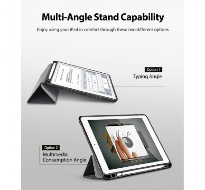 Ringke Чохол до планшета Ringke Smart Case для Apple iPad Pro 2020 12.9' BLACK (RCA4794)