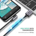 Ugreen Дата кабель USB 2.0 AM to USB-C 1.0m US284 Angled Alum. Braid Black Ugreen (50941)