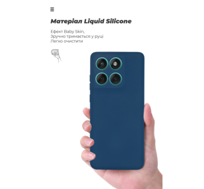 Armorstandart Чохол до мобільного телефона Armorstandart ICON Motorola Edge 60 Fusion 5G Dark Blue (ARM85593)