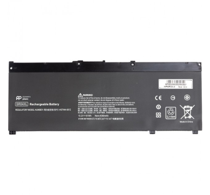PowerPlant Акумулятор до ноутбука HP HPSR04-4 15.2V 4000mAh PowerPlant (NB461943)