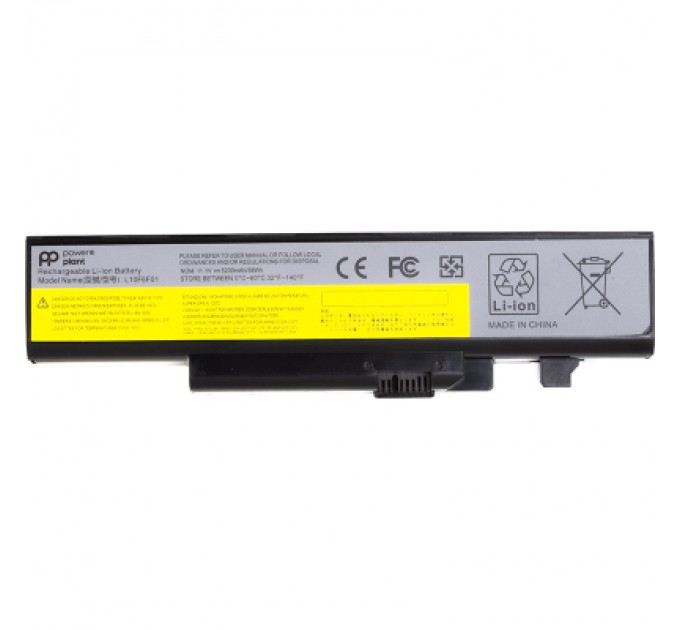 PowerPlant Акумулятор до ноутбука LENOVO IdeaPad Y470 (L10S6F01) 10.8V 5200mAh PowerPlant (NB481637)
