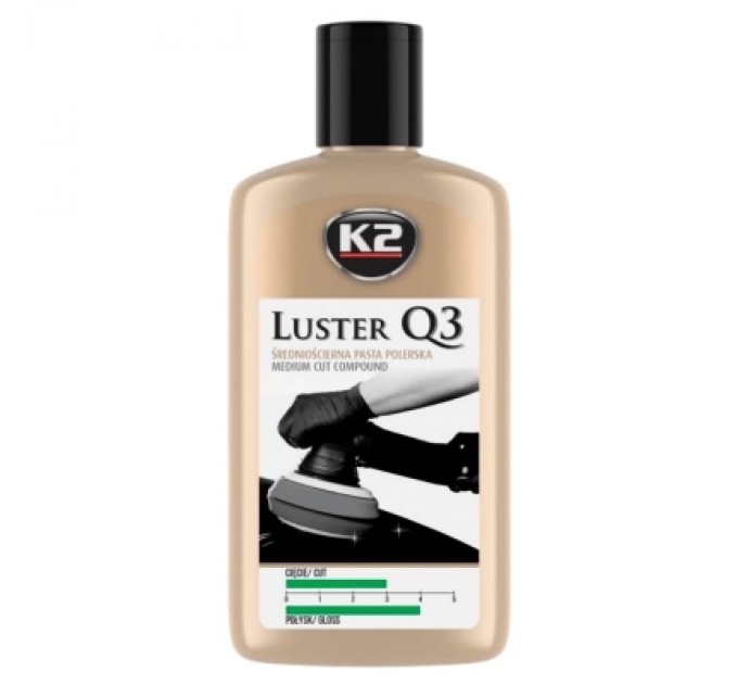 Автополіроль K2 Luster Q3 зелений металік 250г (L3200N)
