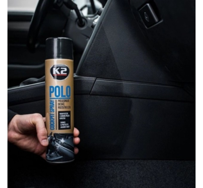 Автополіроль K2 Polo Cockpit "Лимон" 600мл (K406CY)