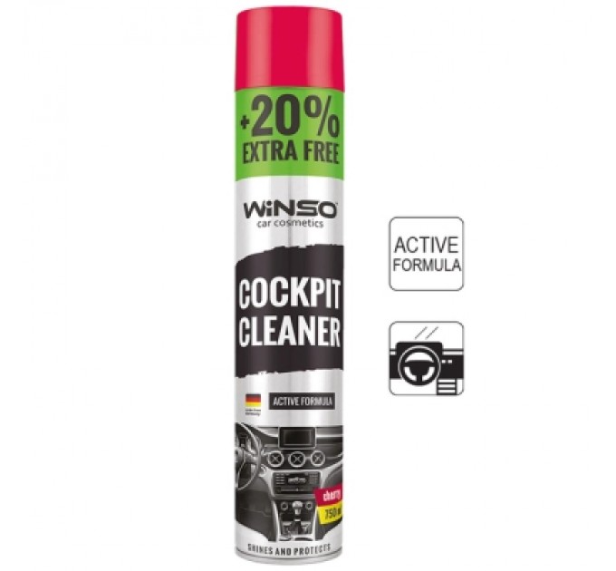 Автополіроль WINSO Cockpit Cleaner вишня 750ml (870590)
