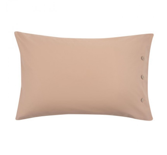 Наволочка Ardesto Mix&Match 50х70 100% бавовна, сатин бежевий (ART5070PCI)