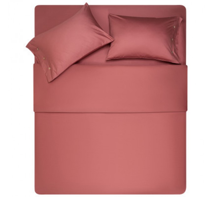 Наволочка Ardesto Mix&Match 50х70 100% бавовна, сатин коричневий світлий (ART5070PCO)