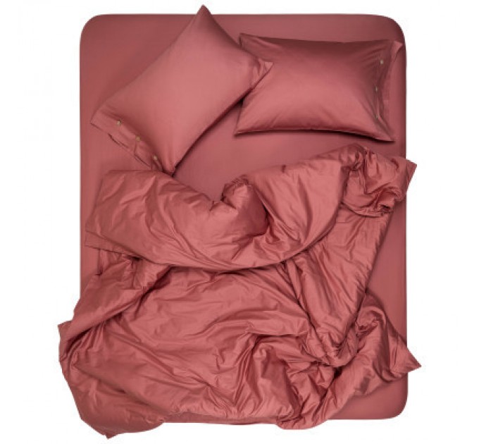 Наволочка Ardesto Mix&Match 50х70 100% бавовна, сатин коричневий світлий (ART5070PCO)