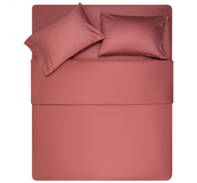 Наволочка Ardesto Mix&Match 50х70 100% бавовна, сатин коричневий світлий (ART5070PCO)