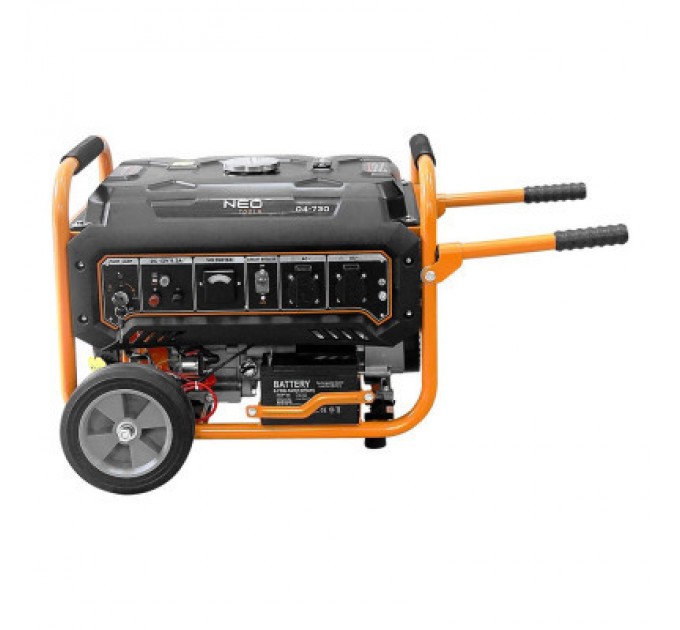 Генератор Neo Tools 230V, 1 фаза, 2.8/3kW, електростарт, AVR (04-730)