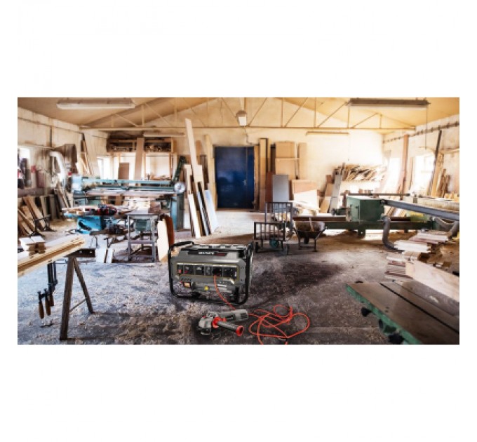 Генератор Graphite 230V (1 фаза), 2/2.2kW, ручний старт, AVR, 40кг (58G904)