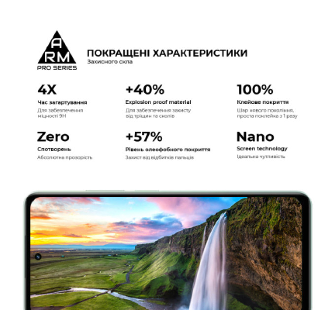 Armorstandart Скло захисне Armorstandart Pro Realme 14x 5G Black (ARM83557)